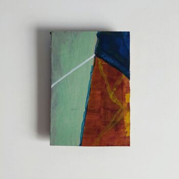 Картина под названием "Solo Ak" - Baptiste Gilloz, Подлинное произведение искусства, Акрил Установлен на Деревянная рама для…