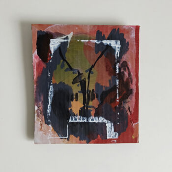 Картина под названием "Solo Az" - Baptiste Gilloz, Подлинное произведение искусства, Акрил Установлен на Деревянная рама для…