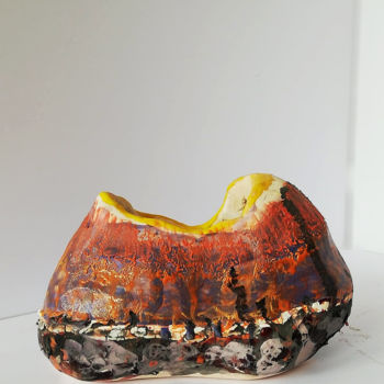 Scultura intitolato "sloppy céramiques#1…" da Baptiste Vanweydeveldt, Opera d'arte originale, Ceramica