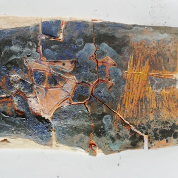 Scultura intitolato "Tablet#1 : Argo-201…" da Baptiste Vanweydeveldt, Opera d'arte originale, Ceramica