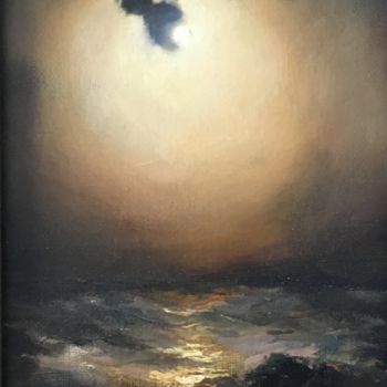 Pittura intitolato "море" da Galina Baranova, Opera d'arte originale, Olio
