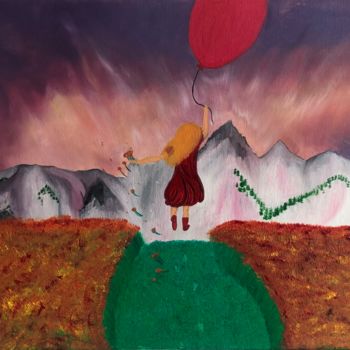 「Oil painting. Ballo…」というタイトルの絵画 Angelina Baranovskaによって, オリジナルのアートワーク, オイル