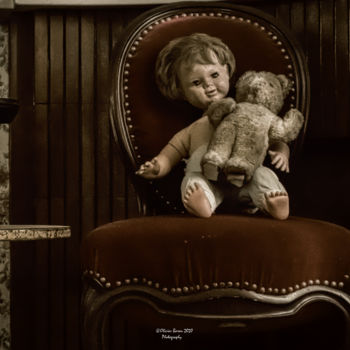Photographie intitulée "Traces d'enfances" par Olivier Barau, Œuvre d'art originale, Photographie numérique
