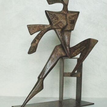 Sculpture intitulée "MODELLA" par Orazio Barbagallo, Œuvre d'art originale, Bronze