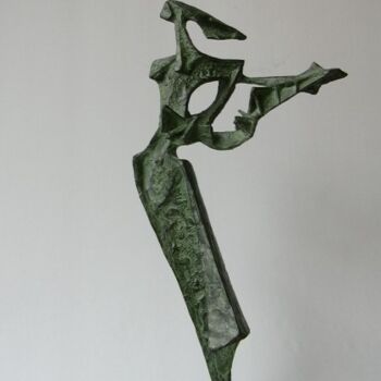 Sculptuur getiteld "Bronzetto" door Orazio Barbagallo, Origineel Kunstwerk