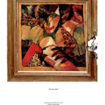Peinture intitulée "Morceau choisit" par Barbara E.Lezmy, Œuvre d'art originale, 