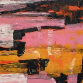 Painting titled "Rothko V" by Barbara Piatti, Original Artwork, Oil