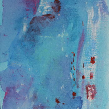Pittura intitolato "Abstrakt2" da Barbara Schwehn, Opera d'arte originale, Acrilico