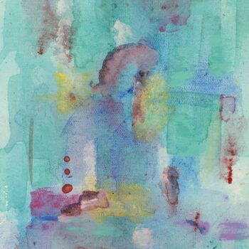 Painting titled "Abstrakt3" by Barbara Schwehn, Original Artwork, Acrylic