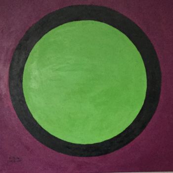 Pittura intitolato "le cercle" da Barbara Zagdanski, Opera d'arte originale, Acrilico