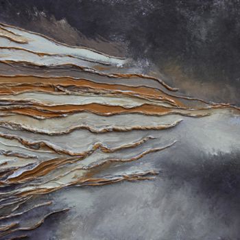 Pintura titulada "grani di sabbia" por Barbara Cervio, Obra de arte original, Acrílico