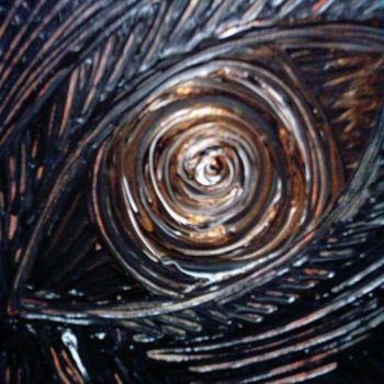 Painting titled "Eye_Quantum" by Barbara Hughes, Original Artwork