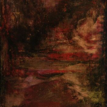 Pittura intitolato "Fumée noire" da Marc Barges, Opera d'arte originale, Acrilico