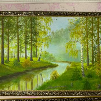 Pintura intitulada "Природа 0" por Leonid Malshakov, Obras de arte originais, Óleo