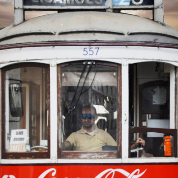 Fotografía titulada "tramway.jpg" por René Barranco, Obra de arte original