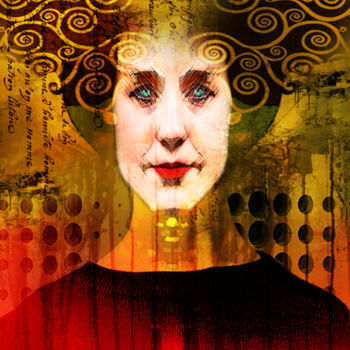 Digital Arts με τίτλο "Katarina" από René Barranco, Αυθεντικά έργα τέχνης, 2D ψηφιακή εργασία
