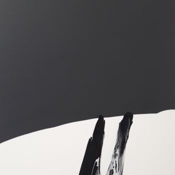Pittura intitolato "Paysage" da Barrel Artiste, Opera d'arte originale, Acrilico