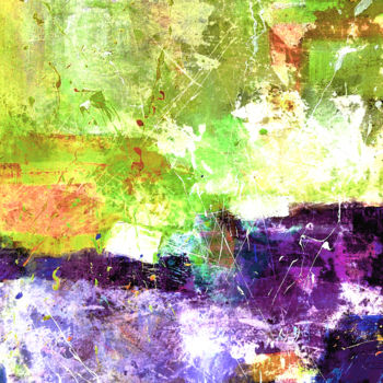 Digitale Kunst mit dem Titel "Toxic Skies Over th…" von Barry Farley Visual Arts, Original-Kunstwerk, Digitale Malerei
