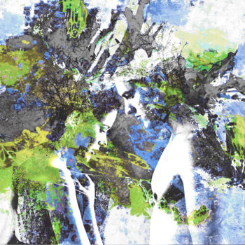 Arte digitale intitolato "The Fall of Eden" da Barry Farley Visual Arts, Opera d'arte originale, Pittura digitale