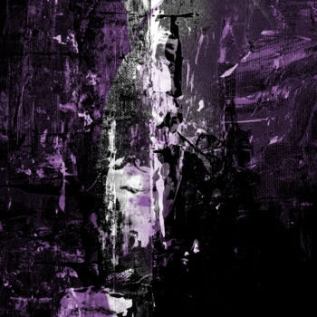 「In the Darkness, He…」というタイトルのデジタルアーツ Barry Farley Visual Artsによって, オリジナルのアートワーク, デジタル絵画