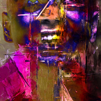 Arte digitale intitolato "Oh Blissful Release…" da Barry Farley Visual Arts, Opera d'arte originale, Pittura digitale