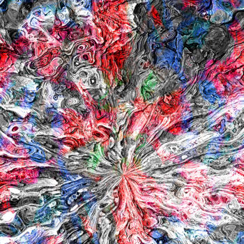 Digitale Kunst mit dem Titel "Malevolent Gathering" von Barry Farley Visual Arts, Original-Kunstwerk, Digitale Malerei