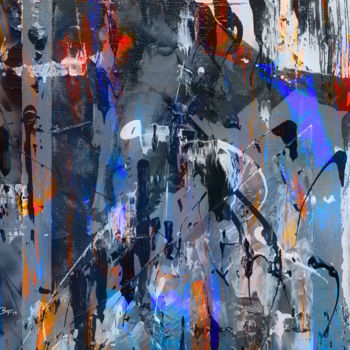Digital Arts titled "A Bleak Future" by Barry Farley Visual Arts, Original Artwork, Digital Painting