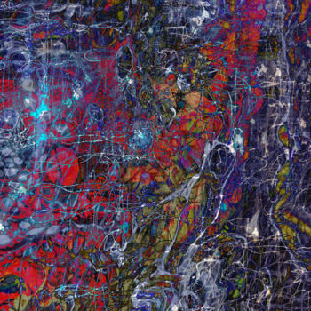 Digital Arts titled "Synaptic Blitzkrieg" by Barry Farley Visual Arts, Original Artwork, Digital Painting