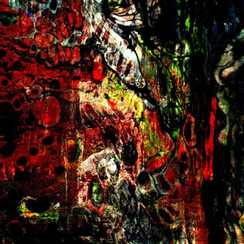 Arte digital titulada "Doubt, Like a Cance…" por Barry Farley Visual Arts, Obra de arte original, Pintura Digital