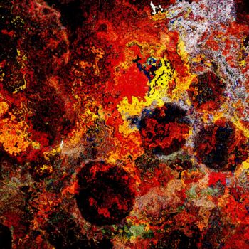 Digital Arts titled "Pigmentation of the…" by Barry Farley Visual Arts, Original Artwork, Digital Painting Mounted on Other…