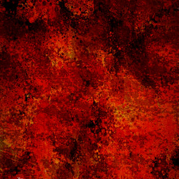 「Crimson Sins of Wic…」というタイトルのデジタルアーツ Barry Farley Visual Artsによって, オリジナルのアートワーク, デジタル絵画 その他の剛性パネルにマウント