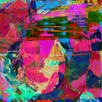 Цифровое искусство под названием "Controlled Chaos II" - Barry Farley Visual Arts, Подлинное произведение искусства, Цифрова…