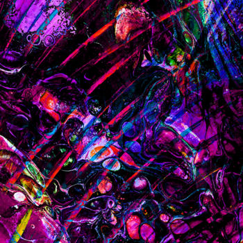 Digitale Kunst mit dem Titel "Biological Warefare" von Barry Farley Visual Arts, Original-Kunstwerk, Digitale Malerei Auf An…