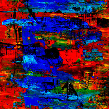 Цифровое искусство под названием "Pools of Reflection" - Barry Farley Visual Arts, Подлинное произведение искусства, Цифрова…