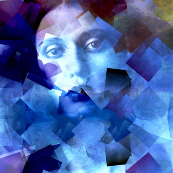 Цифровое искусство под названием "Cold Intentions" - Barry Farley Visual Arts, Подлинное произведение искусства, Цифровая жи…