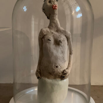 Escultura titulada "Hips on fire" por Bart Van Den Steen, Obra de arte original, Arcilla