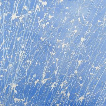 Картина под названием "Clouds" - Barteu, Подлинное произведение искусства, Акрил Установлен на Деревянная рама для носилок