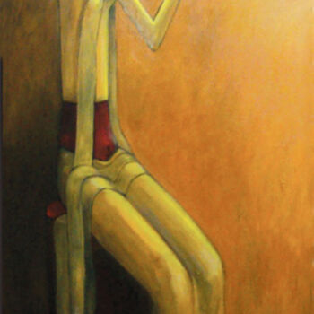 Pintura intitulada "Creating Melodies -…" por Basil Cooray, Obras de arte originais, Óleo Montado em Armação em madeira