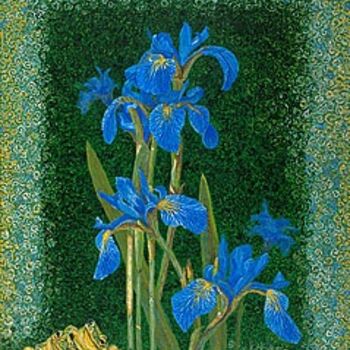 Grafika cyfrowa / sztuka generowana cyfrowo zatytułowany „Iris Art Prints Iri…” autorstwa Fine Art Prints Fish Flowers Basle…