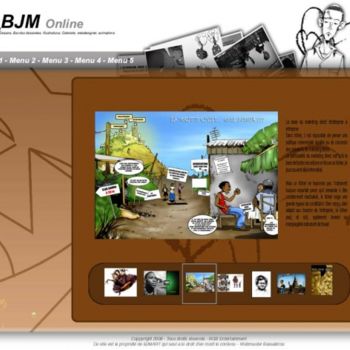 「bjm」というタイトルのデジタルアーツ Bassakirouによって, オリジナルのアートワーク