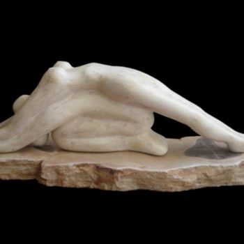 Sculpture titled "Symbiosis" by Batia Mach Shepherd, Original Artwork, Stone