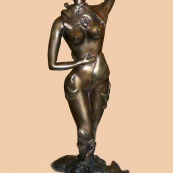 Sculpture titled "Sensuality" by Batia Mach Shepherd, Original Artwork, Metals