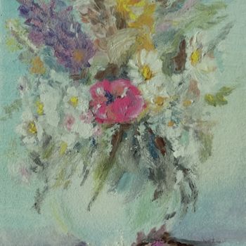 Malarstwo zatytułowany „Цветы 2” autorstwa Aleksandra Batrakova, Oryginalna praca, Olej