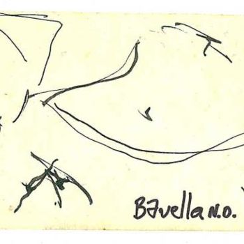 Disegno intitolato "da_0_bavella.jpg" da Laurent Bavella, Opera d'arte originale