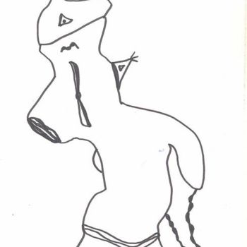 Drawing titled "da_463_bavella.jpg" by Laurent Bavella, Original Artwork