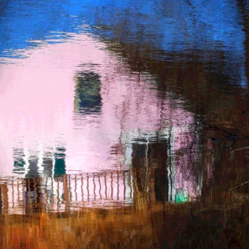 Photography titled "Little Pink House" by Bavosi Photoart, Original Artwork, Digital Photography