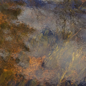 Fotografie mit dem Titel "West River Abstract…" von Bavosi Photoart, Original-Kunstwerk, Digitale Fotografie