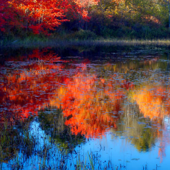 Photographie intitulée "Autumn In Chesham N…" par Bavosi Photoart, Œuvre d'art originale, Photographie numérique