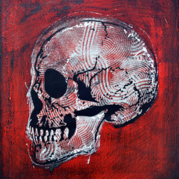 Pintura titulada "Memento Mori" por Bayonas, Obra de arte original, Tinta