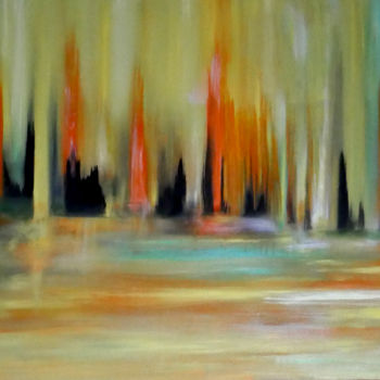 Painting titled "spectral.jpg" by Xavier Barbier, Original Artwork, Oil